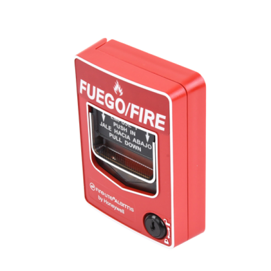 Estación Manual de Emergencia â”‚ Doble Acción, Convencional con Mensaje en Español