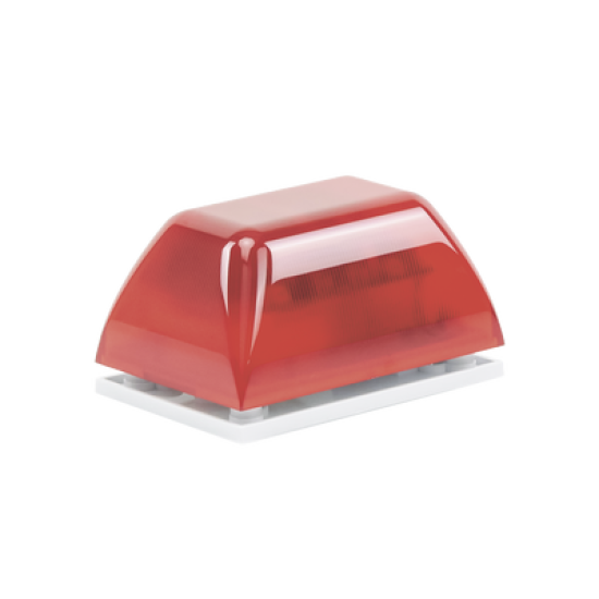 Minicontrolador Audiovisual de Uso No Autorizado o Situaciones Urgentes, Color Rojo