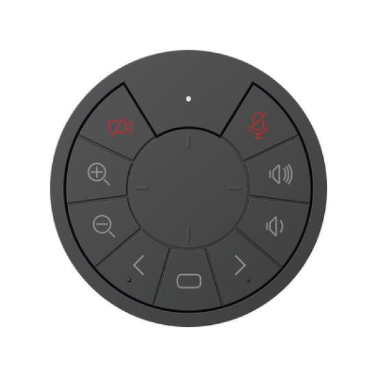 Cámara de Videoconferencias Portátil / Resolución de 2 Megaxpiel (Full HD) / 4 Micrófonos / Altavoz 5 W / Conexión USB / Control Remoto / Plug and Play  / Movimiento PTZ 