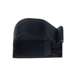 Clip de Nylon 6.6 con Adhesivo, Para Cables de Hasta 15.8 mm de Diámetro, Uso Interior/Exterior, Color Negro, Paquete de 100pz