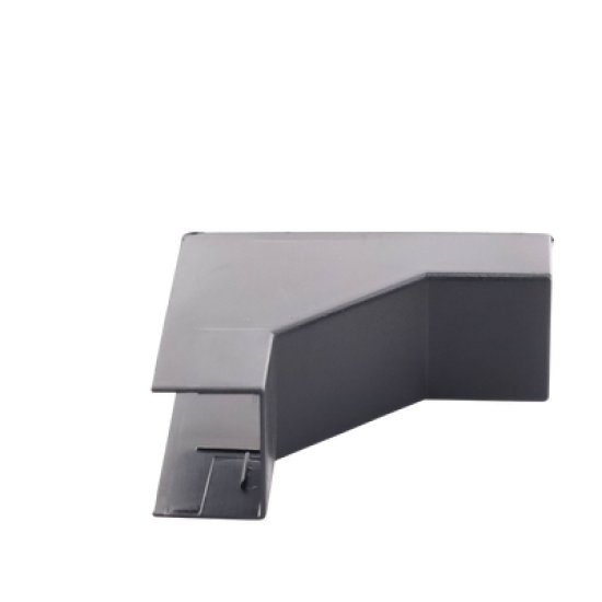 Esquinero Interior Color Negro de PVC Auto Axtinguible, Para Canaleta TMK-1720-N-CC (5220-02003)
