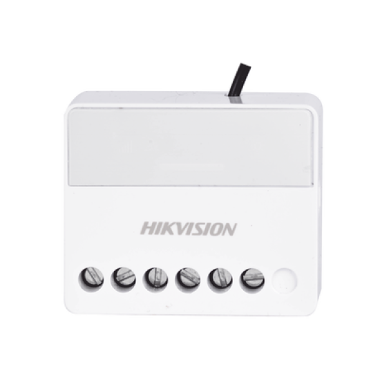 (AX PRO) Relevador Inalámbrico / 1 Entrada de Alarma 24/7 / 1 Salida de Relevador 0 a 36 Vcc (Max. 5 A)