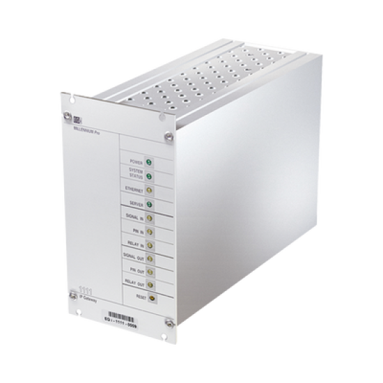 Interfaz Millennium IP para gestión de avisos y música por redes Ethernet por Streaming