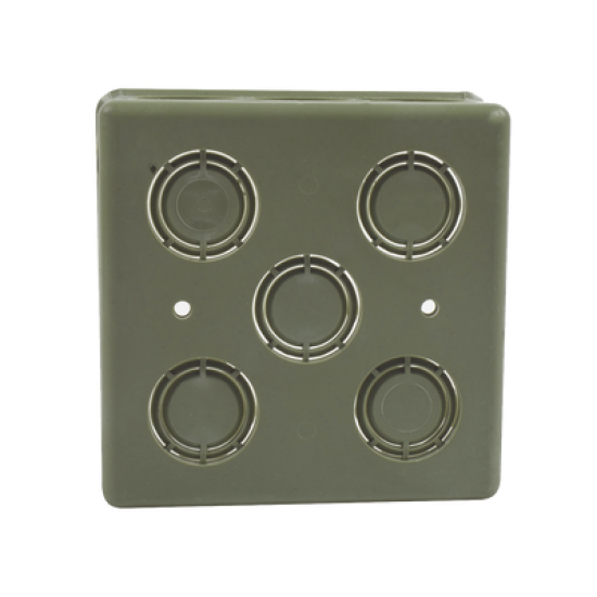  Caja Cuadrada  de 1/2