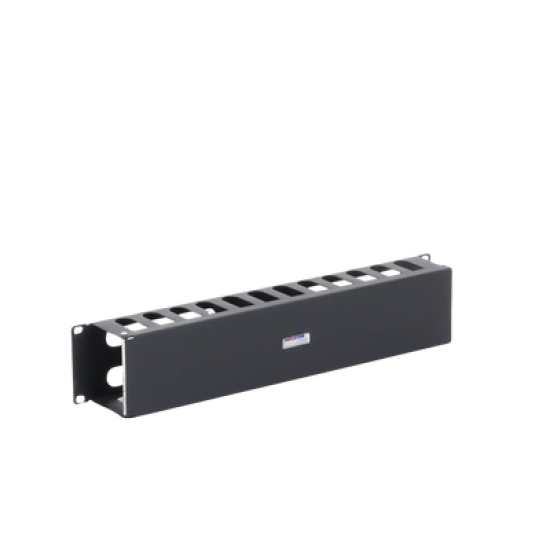 Organizador de cables horizontal de 19