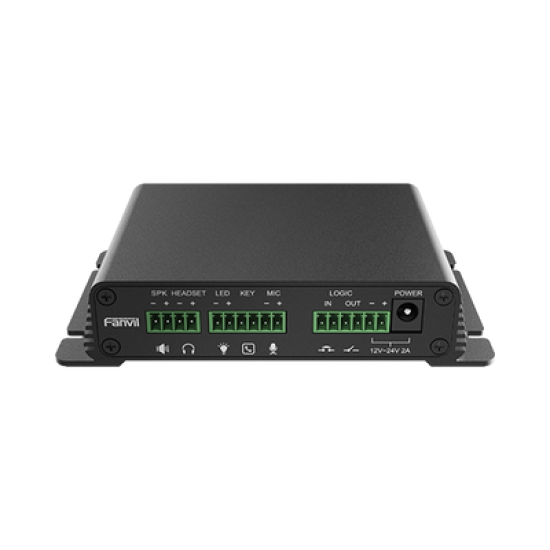 Gateway para Voceo, Paging y Video / Soporte 1 Cámara / Amplificador integrado de hasta 30 W