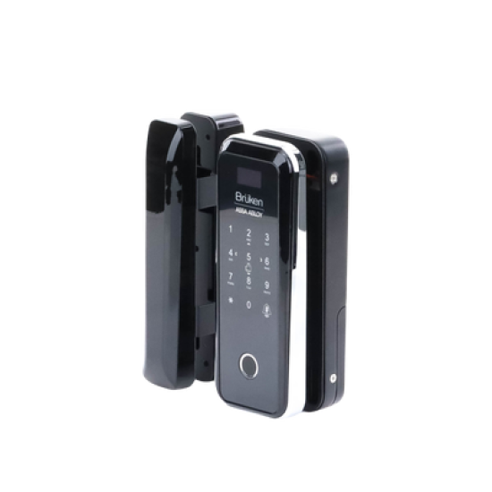 Cerrojo Electrónico con Lector de Huella/ Contraseña/ Tarjeta para Puerta de Vidrio 