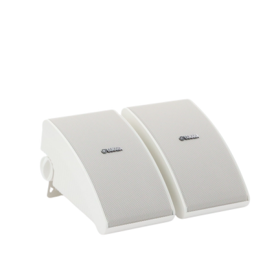 Altavoz de Montaje en Superficie de 2 vias | Woofer 5.25'' | Tweeter 1'' | Media Intemperie| 6 ohms | Par | Color Blanco