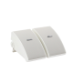 Altavoz de Montaje en Superficie de 2 vias | Woofer 5.25'' | Tweeter 1'' | Media Intemperie| 6 ohms | Par | Color Blanco