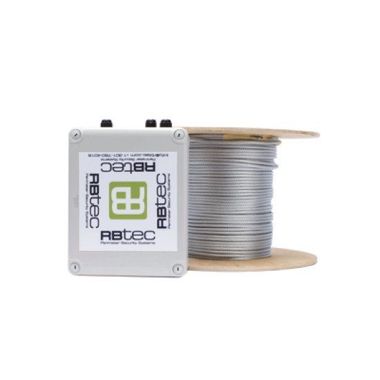 Kit de Cable Sensor Perimetral IRONCLAD para Cercas Ciclónicas / 152 METROS / 1 ZONA / Sin Falsas Alarmas por Viento / TODO Incluido/TARJETA LPU400/ Calibración por Software