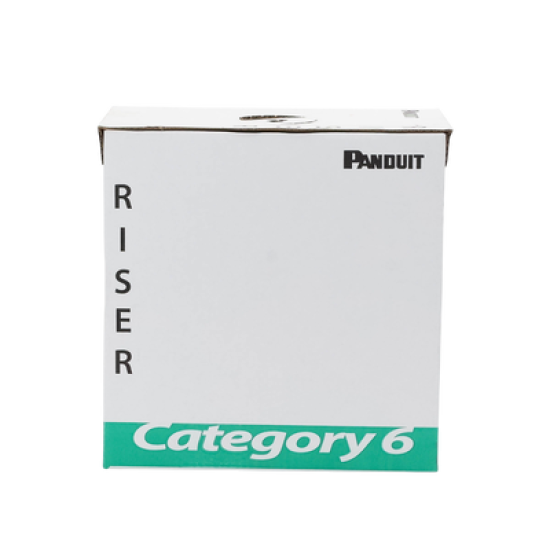 Bobina de Cable UTP, Categoría 6 de Alto Rendimiento (+350 MHz),  23 AWG, PVC (CMR, Riser), Bobina de 305 m, Color Azul