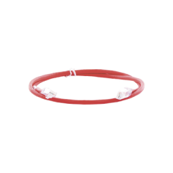 Cable de parcheo UTP Categoría 6, con plug modular en cada extremo - 1 m. - Rojo