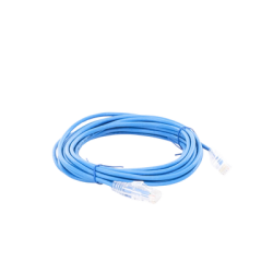Cable de Parcheo Slim UTP Cat6A - 3 m Azul, Diámetro Reducido (28 AWG)