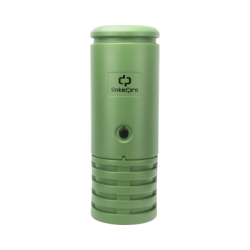 Pedestal para Cajas de Empalme de Fibra Óptica Cilíndrico Color Verde con Bracket Estandar (No incluye caja de empalme)