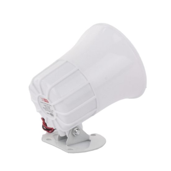 Sirena de 110dB / 15 W / Pequeña y Potente / Cableada