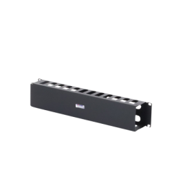 Organizador de cables horizontal de 19