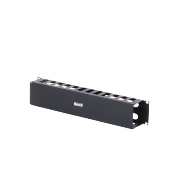 Organizador de cables horizontal de 19