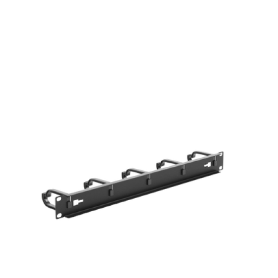 Organizador de Cables con 5 anillos, 1U, 19