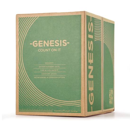 Bobina de 305 Metros / Alambre de Cobre / 2 x 16 AWG / Tipo FPLR, CL3R, C (UL) FT4 / Color Rojo / Para Aplicaciones en Sistemas de Detección de Incendio y Sistemas de Evacuación