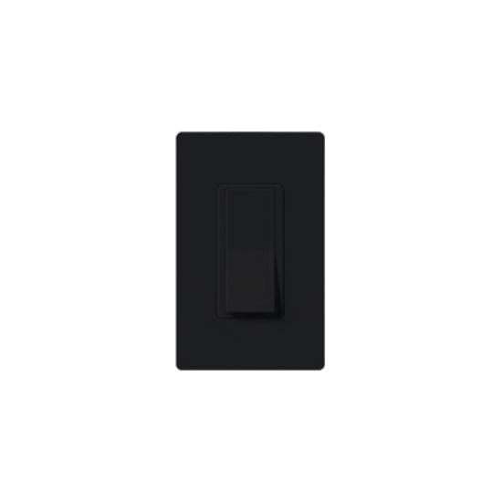 Switch un solo polo 15 Amp negro nigth