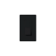 Switch un solo polo 15 Amp negro nigth
