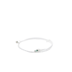 Patch Cord Z-MAX Cat6A S/FTP, CM/LS0H, 5ft, Color Blanco, Versión Bulk (Sin Empaque Individual)
