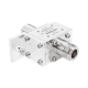 Protector RF Coaxial Para 10 - 1000 MHz de Ceja Frontal y Conectores N Hembra en Ambos Lados, 50 Ω