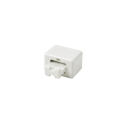 Clip de Puente, Para Uso con Regletas S66 de Siemon, de 1 par, Color Blanco