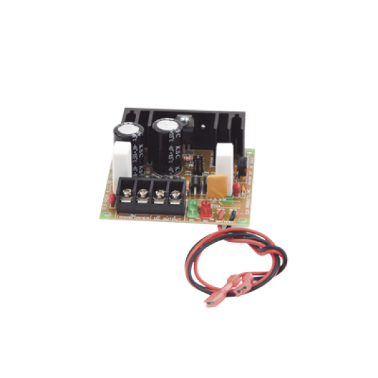 Fuente de Poder 6Vcc, 12Vcc o 24Vcc con Opción de Respaldo de Batería / En Caja de Plástico