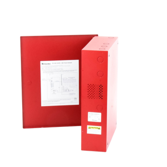 Fuente De Alimentación Remota Extensora De NACs, 12/24Vcd, 10A, 4 Circuitos (0500-02320), Listada UL, Aprobada FM 