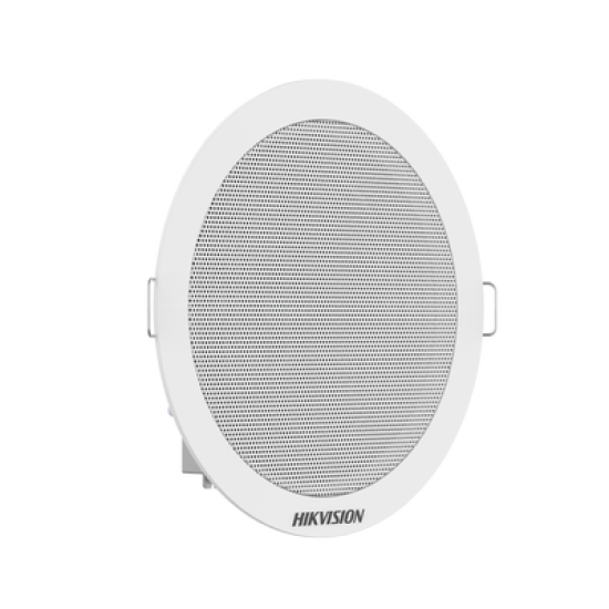 Altavoz Montaje en Plafón / 6 Watts / 100 V / Rejilla de Metal / Color Blanco / Uso Interior