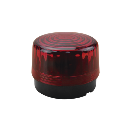 Luz Estroboscópica LED (55) / Patrones de Parpadeo Ajustables / 8 Patrones / Batería de Respaldo / 12-24 Vcc/Vca / Resistente al Clima IP66/IP55