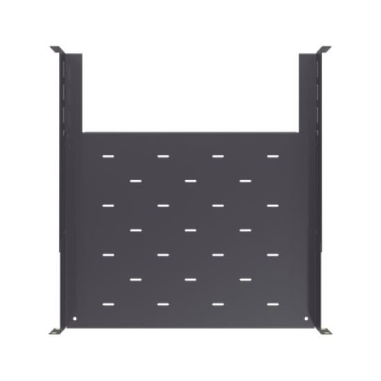 Charola para Gabinetes y Racks de Pared de 4 puntos de Fijación, Profundidad Ajustable de 347 a 489 mm