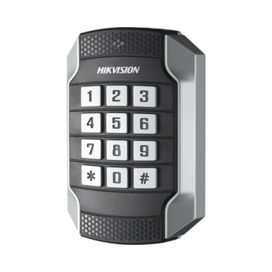 Lector de Tarjetas MIFARE y Contraseñas / Wiegand W26 - W34 y RS-485 / IP65 / IK10 / Estetico y Facil de Utilizar / Indicador LED