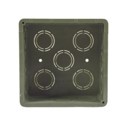  Caja Cuadrada  de 1/2