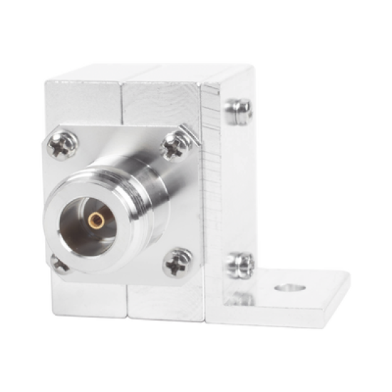 Protector RF Coaxial Para 1.5 a 700 Mhz Con Conectores N Hembra en Ambos Lados Con Ceja Lateral, 10 Años de Garantía