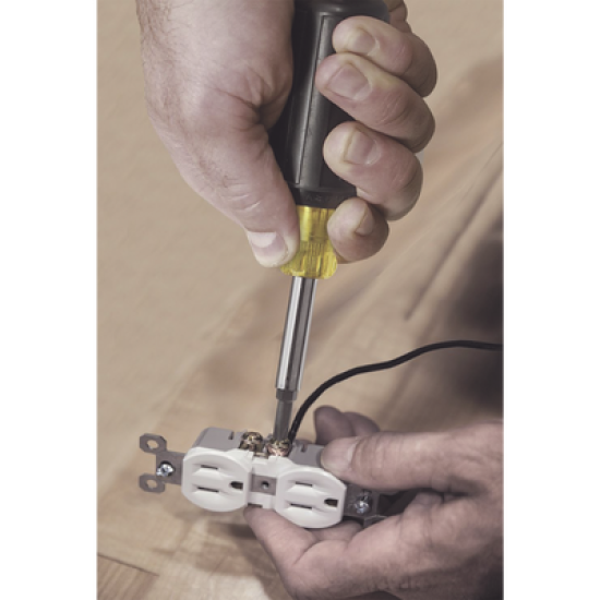 Desarmador Multipunta, 11 en 1, con Puntas Phillips, Ranuradas, Cuadradas y Torx.