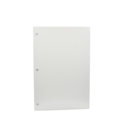 Gabinete de Acero IP66 Uso en Intemperie (800 x 1200 x 400 mm) con Placa Trasera Interior Metálica y Compuerta Inferior Atornillable (Incluye Chapa y Llave).