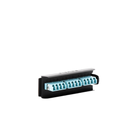 Placa Ciega, Color Negro, Compatible con Distribuidores de Fibra óptica LightVerse Core, Plus y Pro