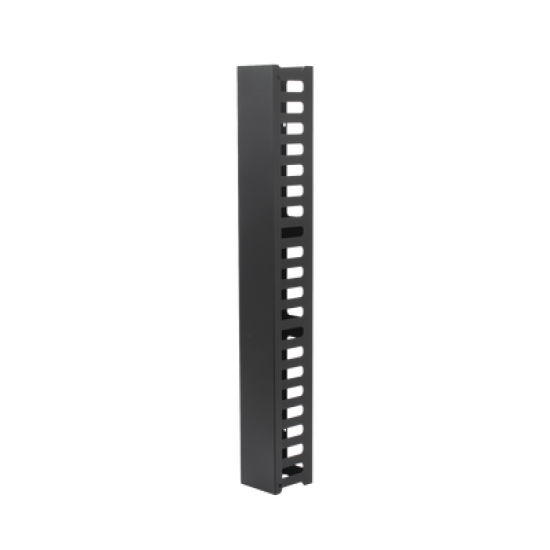 Organizador de Cable Vertical de 21 Unidades Rack Sencillo, Compatible con Racks Serie EIRL y EIQR