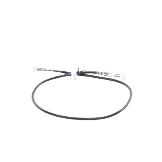 Cable de Parcheo Slim UTP Cat6A - 0.5 m Negro, Diámetro Reducido (28 AWG)