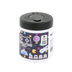 Toallitas Gamers, Excelente Opción Para Gamers que buscan Mantener sus Consolas y Accesorios en Perfecto Estado, Libres de Suciedad y Protegidos Contra Bacterias.