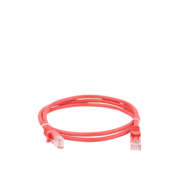 Cable de parcheo UTP Cat5e - 1 m - rojo