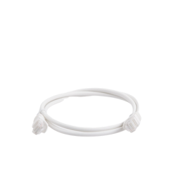 Cable de parcheo UTP Cat5e - 1 m - blanco