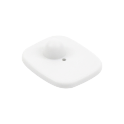 Paquete de 100 Tags RF Para Ropa, Tipo Mini Square, Color Blanco