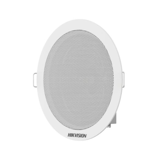 Altavoz Montaje en Plafón / 6 Watts / 100 V / Rejilla de Metal / Color Blanco / Uso Interior