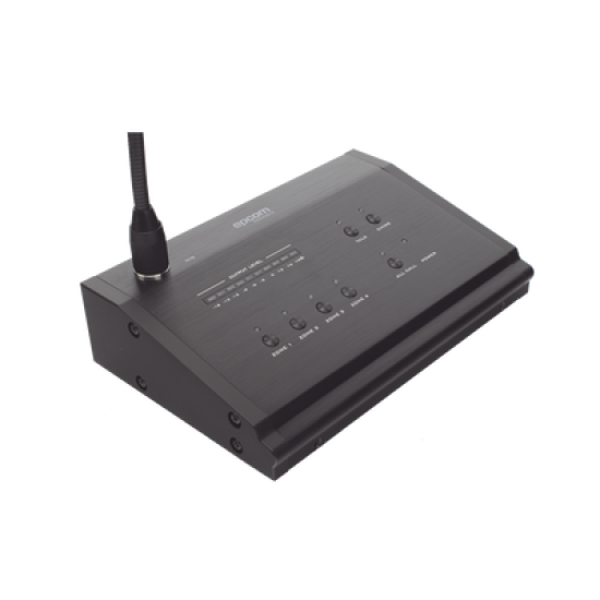 Micrófono a Distancia de 4 Zonas para Sistema de Voceo SF4240MP â”‚ No compatible con SF4240UC o SF2240UC