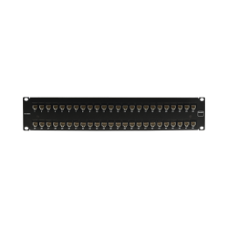 Patch Panel UltraMAX. UTP, Precargado con Jacks Cat6, 48 Puertos, Plano, 2U