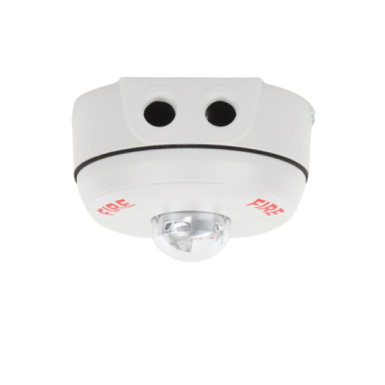 Lámpara Estroboscópica para Exterior / a 2 Hilos / Montaje en Techo / Configuración Estroboscópica Seleccionable / Color Blanco 