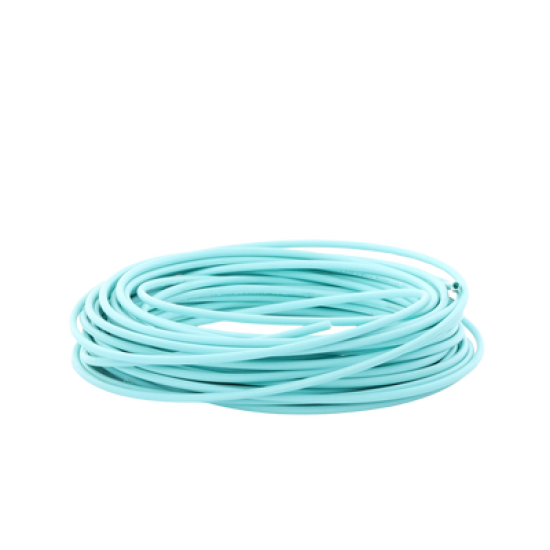 Cable de Fibra Óptica Multimodo OM3 50/125, 12 hilos, para Interior, Tight Buffer 900µm, OFNR Riser, Dieléctrica, Precio Por Metro